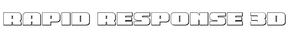 Rapid Response 3D