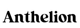 Anthelion Font Image