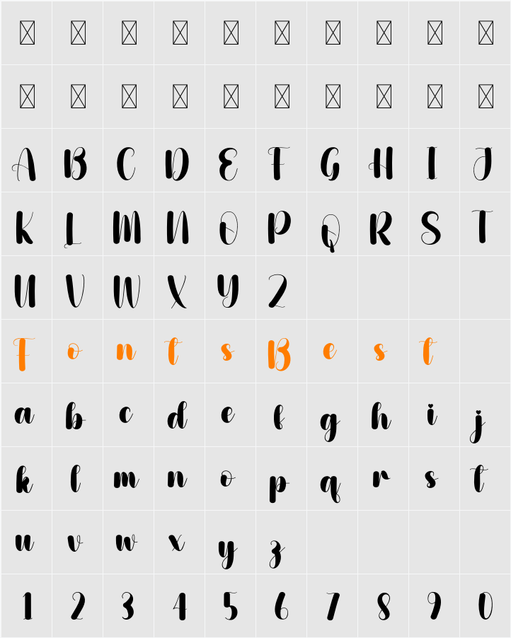 Linking Character Map