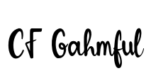 CF Gahmful Font Image
