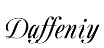 Daffeniy Font Image