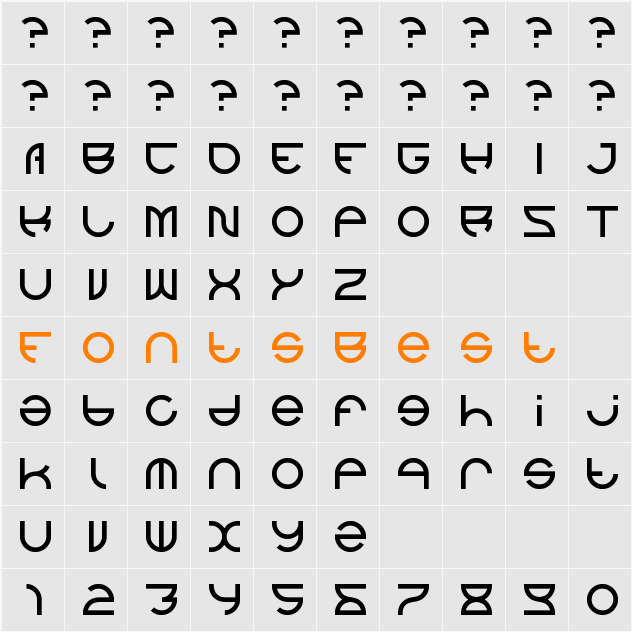 alexey-Light Character Map