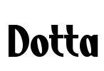 Dotta Font Image