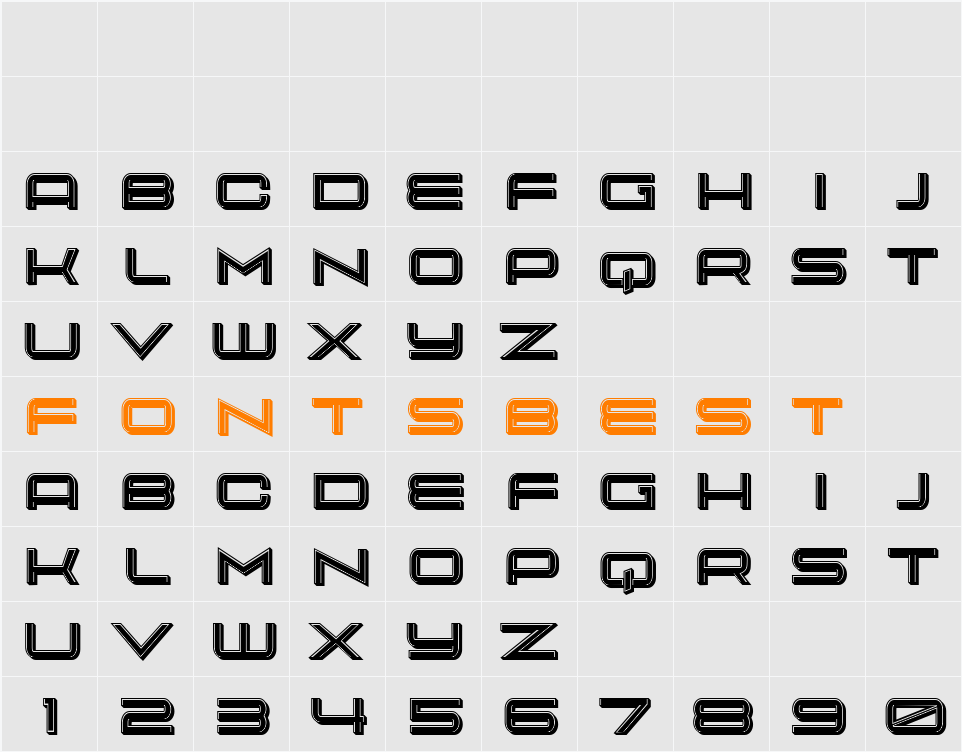 Hazenpad Kiezen Character Map