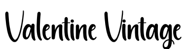 Valentine Vintage Font Image