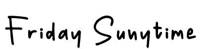 Friday Sunytime Font Image