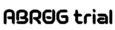 ABROG trial Font Image