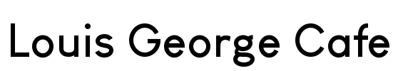 Louis George Cafe Font Image
