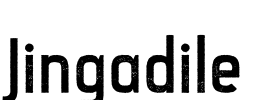 Jingadile Font Image