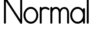 Normal Font Image
