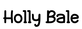 Holly Bale Font Image