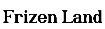 Frizen Land Font Image