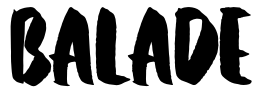 Balade Font Image
