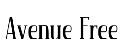 Avenue Free Font Image