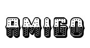 Amigo Font Image
