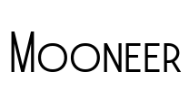 Mooneer Font Image