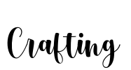Crafting Font Image