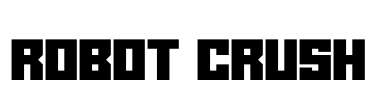 Robot Crush Font Image