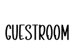 Guestroom Font Image