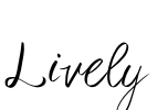 Lively Font Image