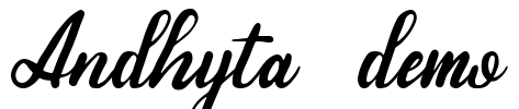 Andhyta (demo)
