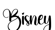 Bisney Font Image