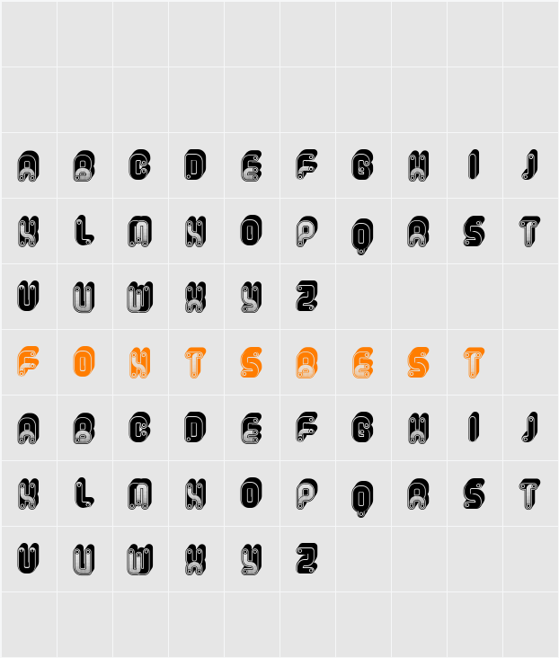 Allora Character Map