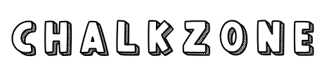 CHALKZONE Font Image
