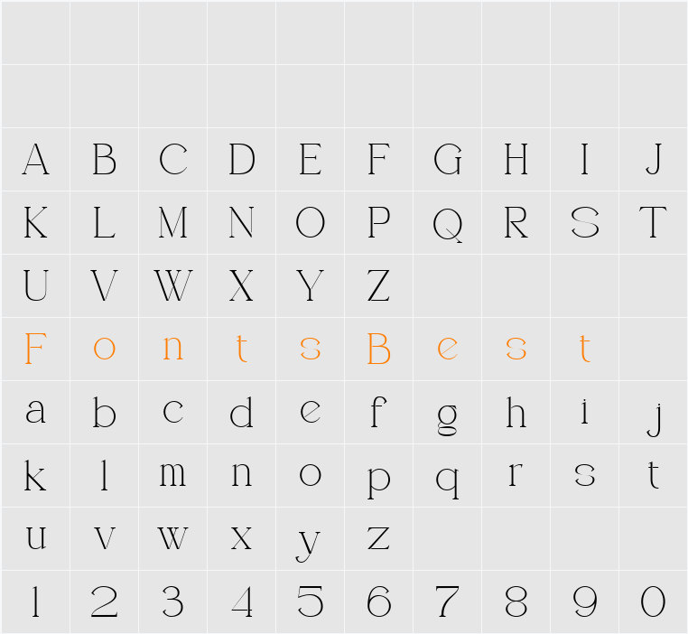 Callume Character Map