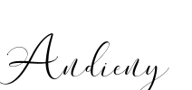 Andieny Font Image