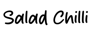 Salad Chilli Font Image