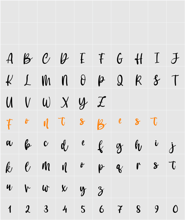Shiny Crystal Character Map