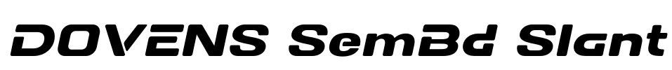 DOVENS SemBd Slant