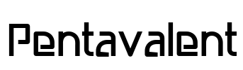 Pentavalent Font Image