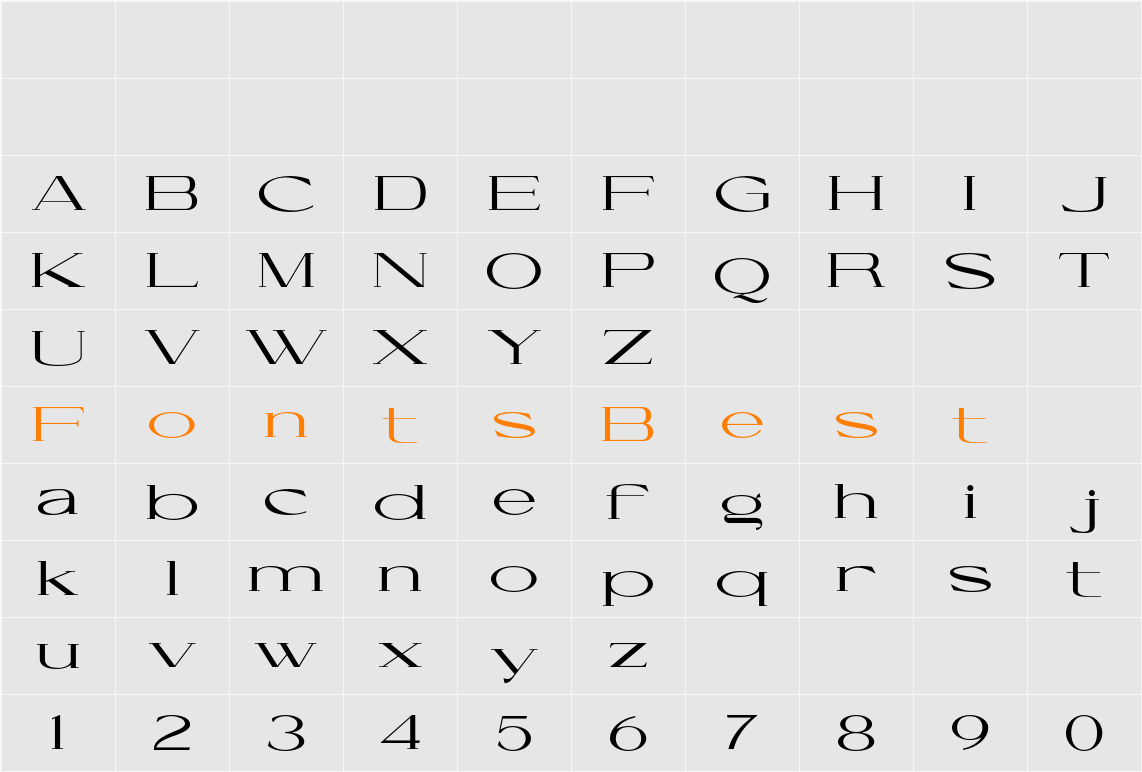 Cellofy SemBd ExtExp Character Map