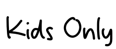 Kids Only Font Image