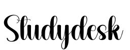 Studydesk Font Image