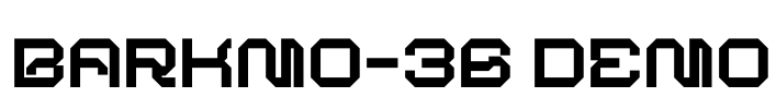 BARKMO-36 Demo