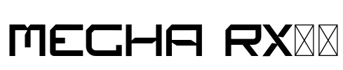 MECHA RX20 Font Image