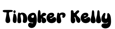 Tingker Kelly Font Image