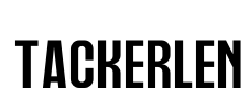 TACKERLEN Font Image