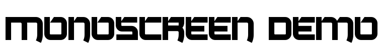 Monoscreen Demo