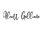 Alcott Galliana Font Image