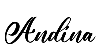 Andina Font Image