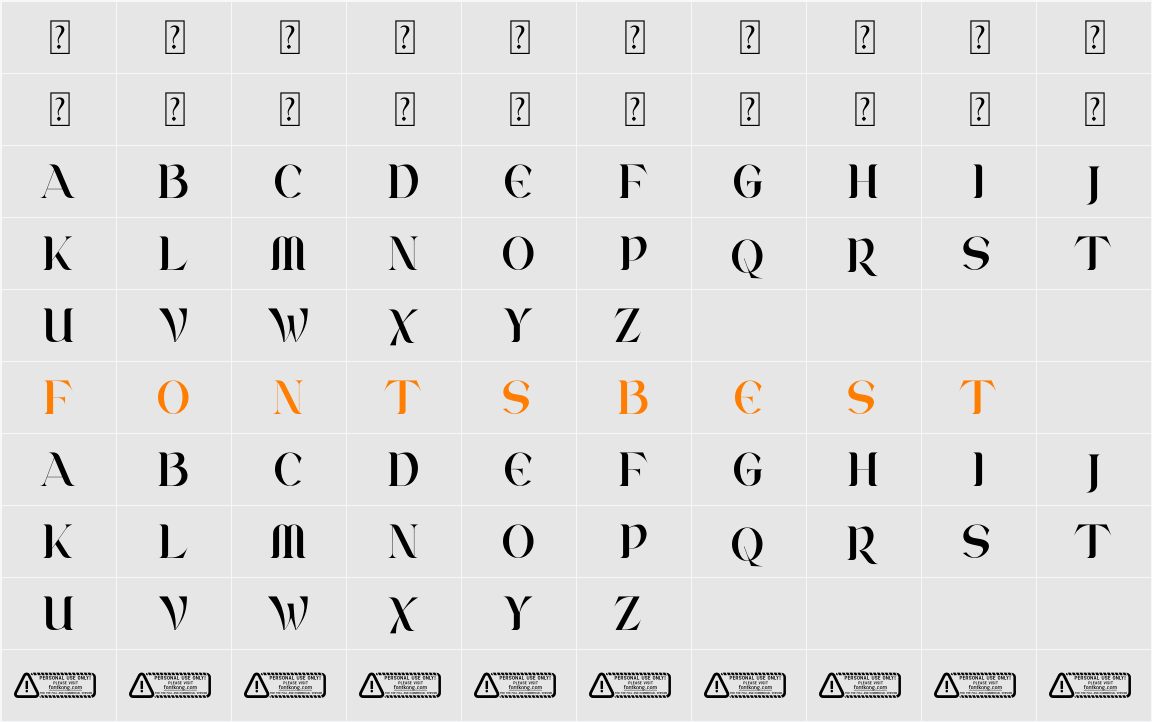 Zasquora PERSONAL USE ONLY! Character Map