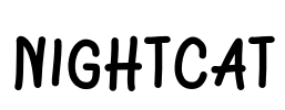 Nightcat Font Image