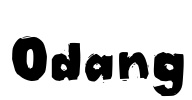 Odang Font Image