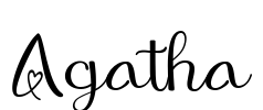 Agatha Font Image