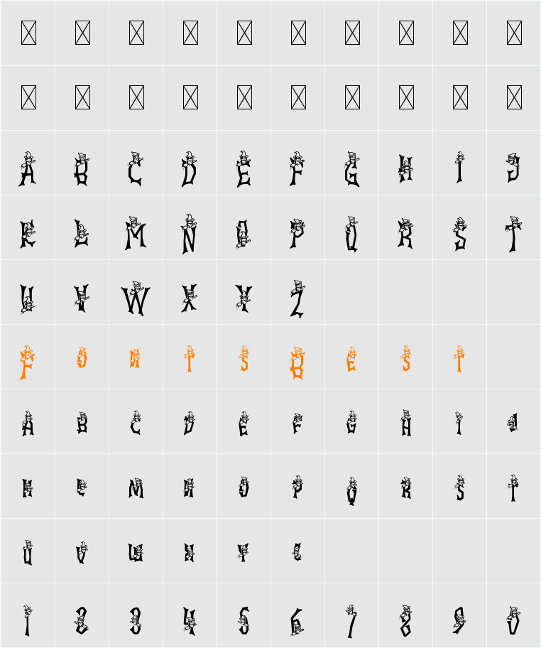 Ghostly Guffaws Witch Character Map