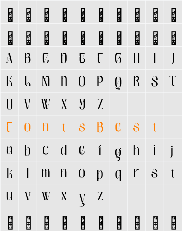 Aqem - Demo Version Character Map